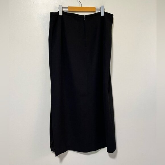 LAURA II Black Maxi Pencil Skirt – Size XL – Made in Canada - Picture 9 of 9